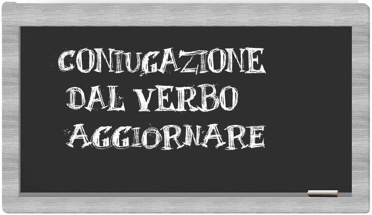¿aggiornare en sílabas?
