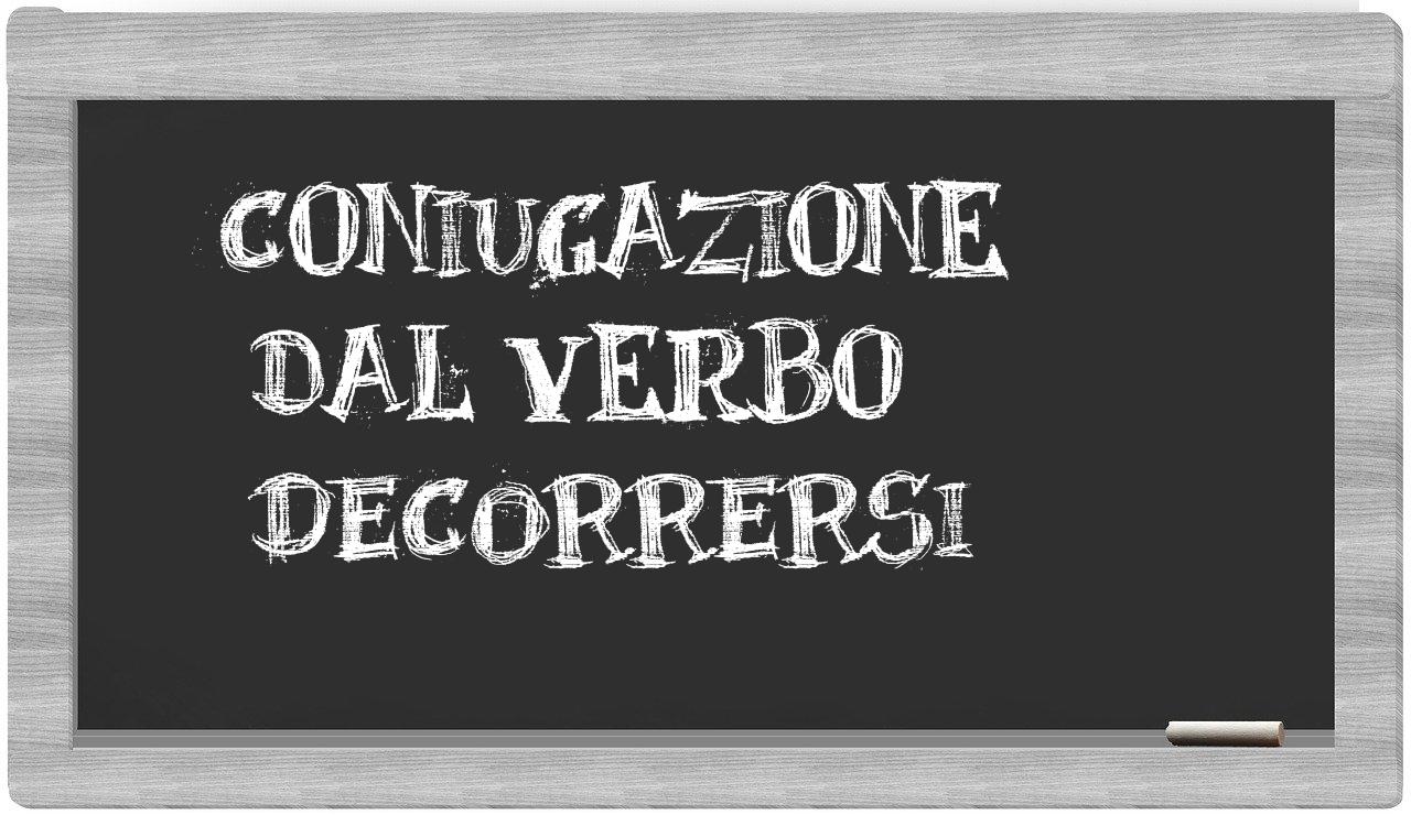 ¿decorrersi en sílabas?