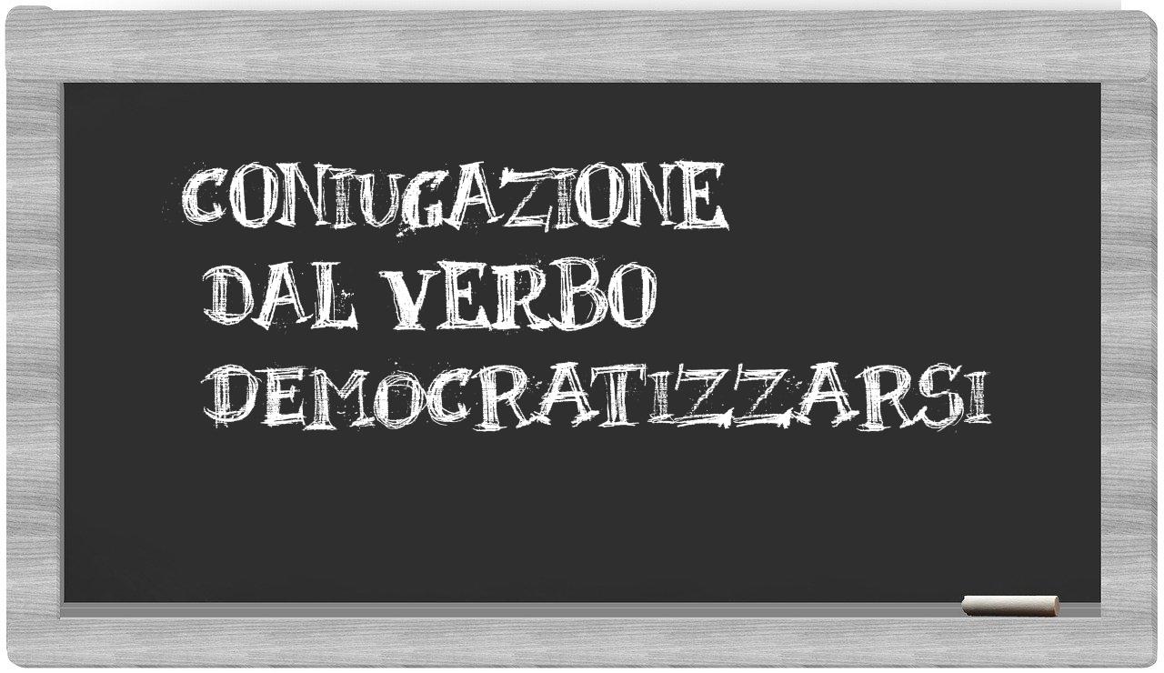 ¿democratizzarsi en sílabas?
