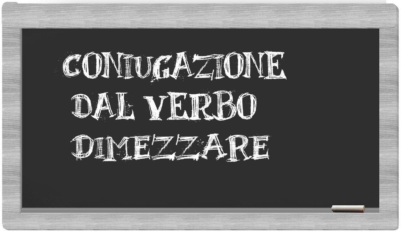 ¿dimezzare en sílabas?