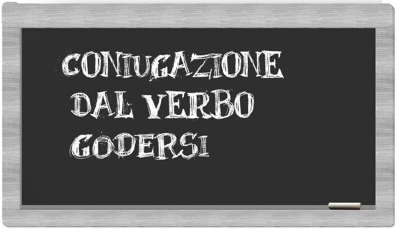 ¿godersi en sílabas?