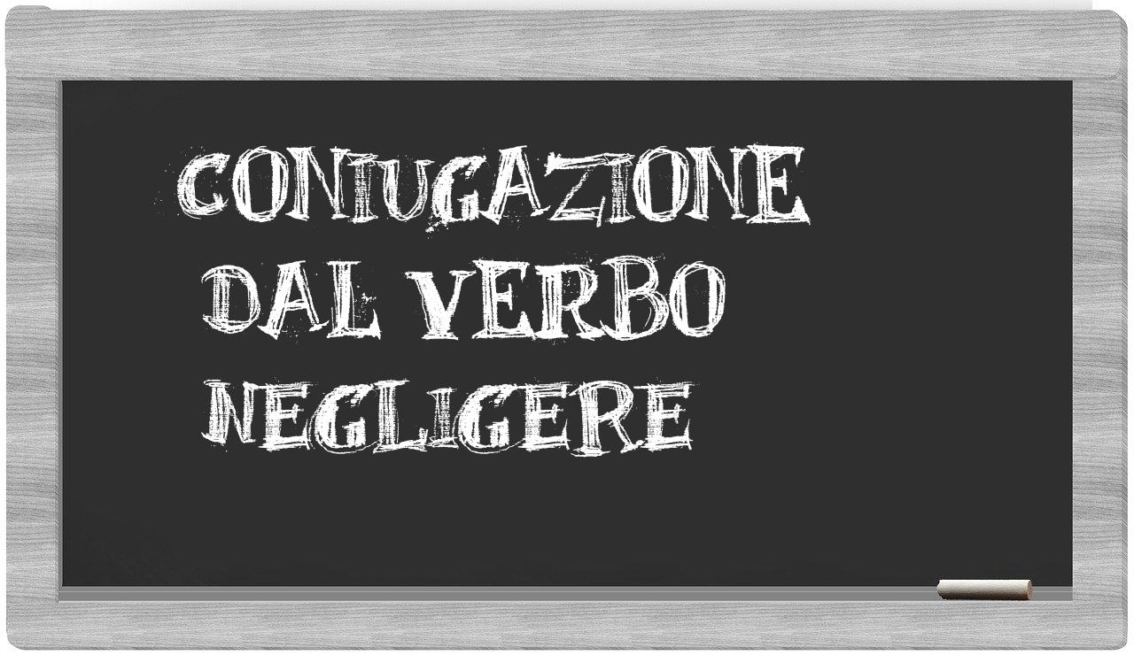 ¿negligere en sílabas?
