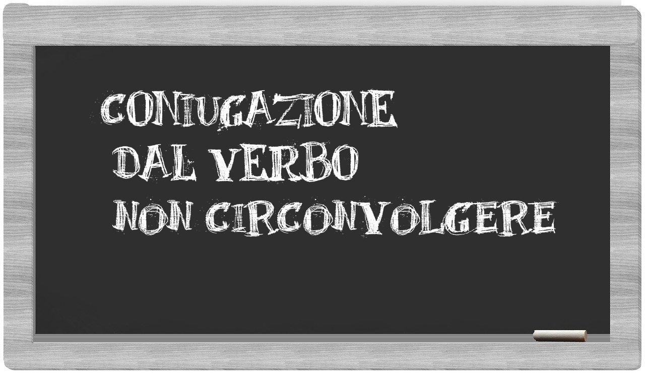 ¿non circonvolgere en sílabas?