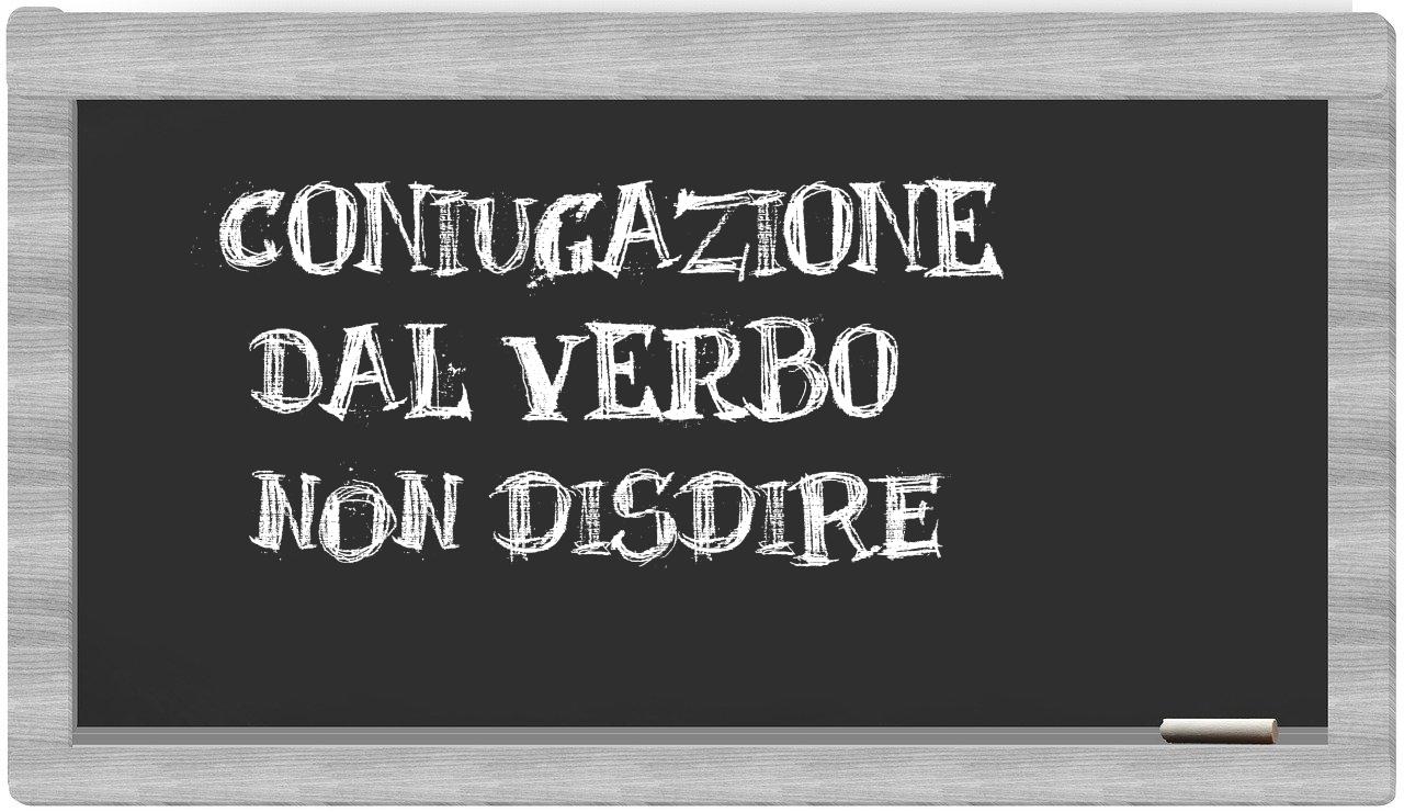 ¿non disdire en sílabas?