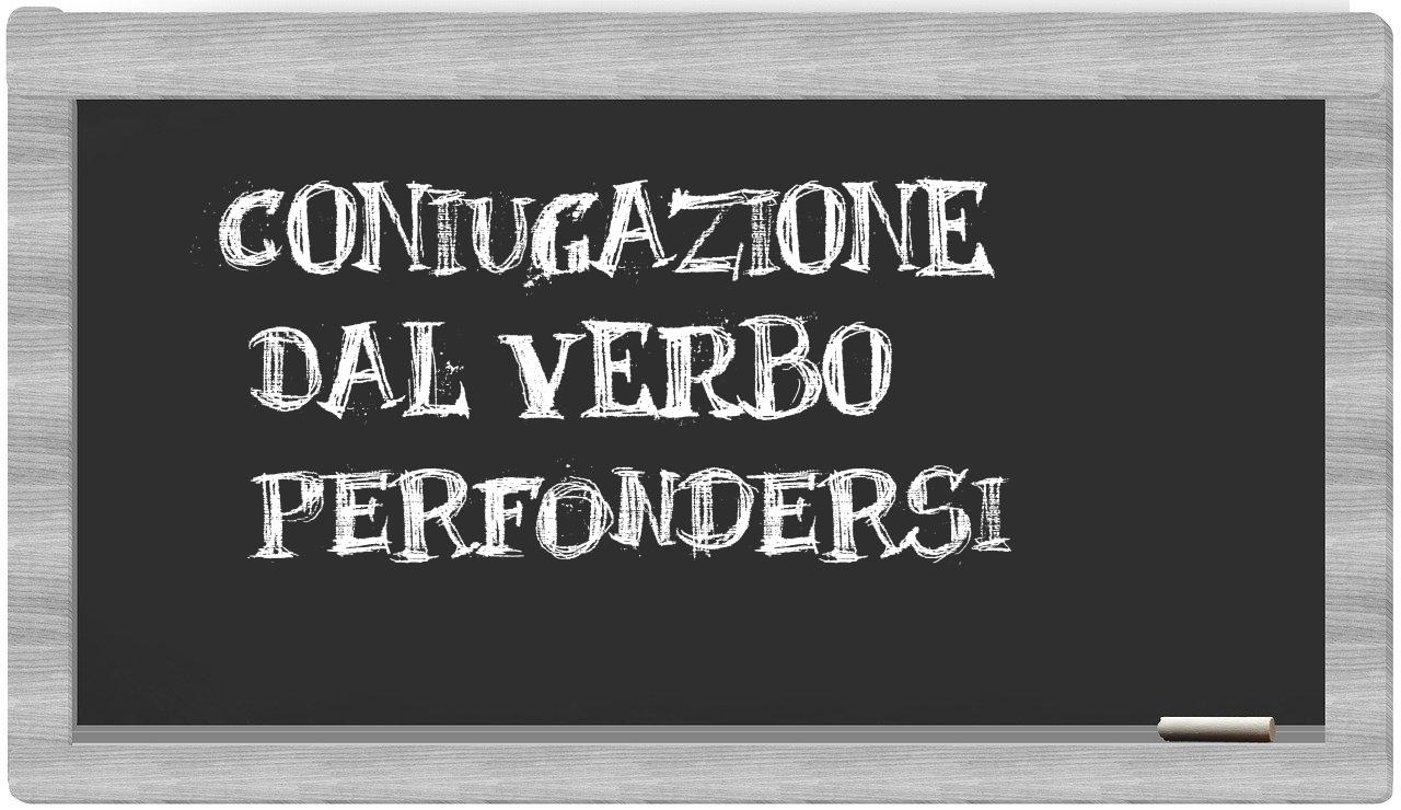¿perfondersi en sílabas?