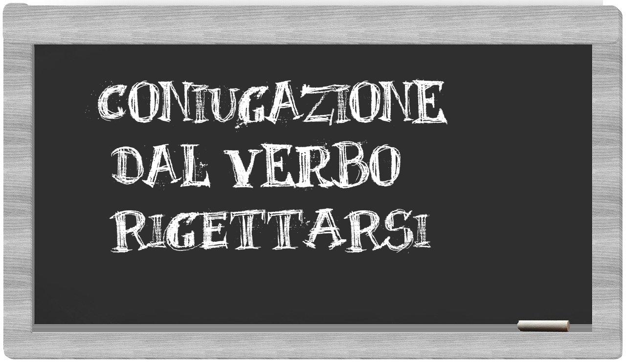 ¿rigettarsi en sílabas?