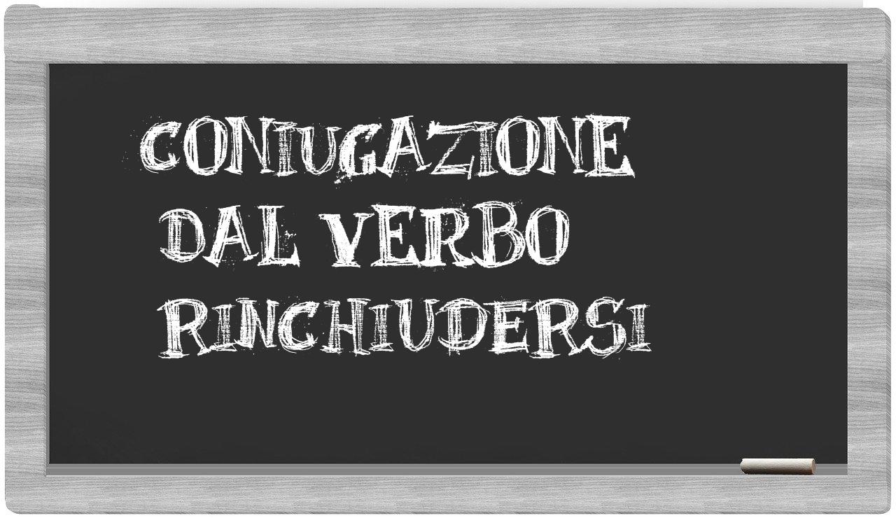 ¿rinchiudersi en sílabas?