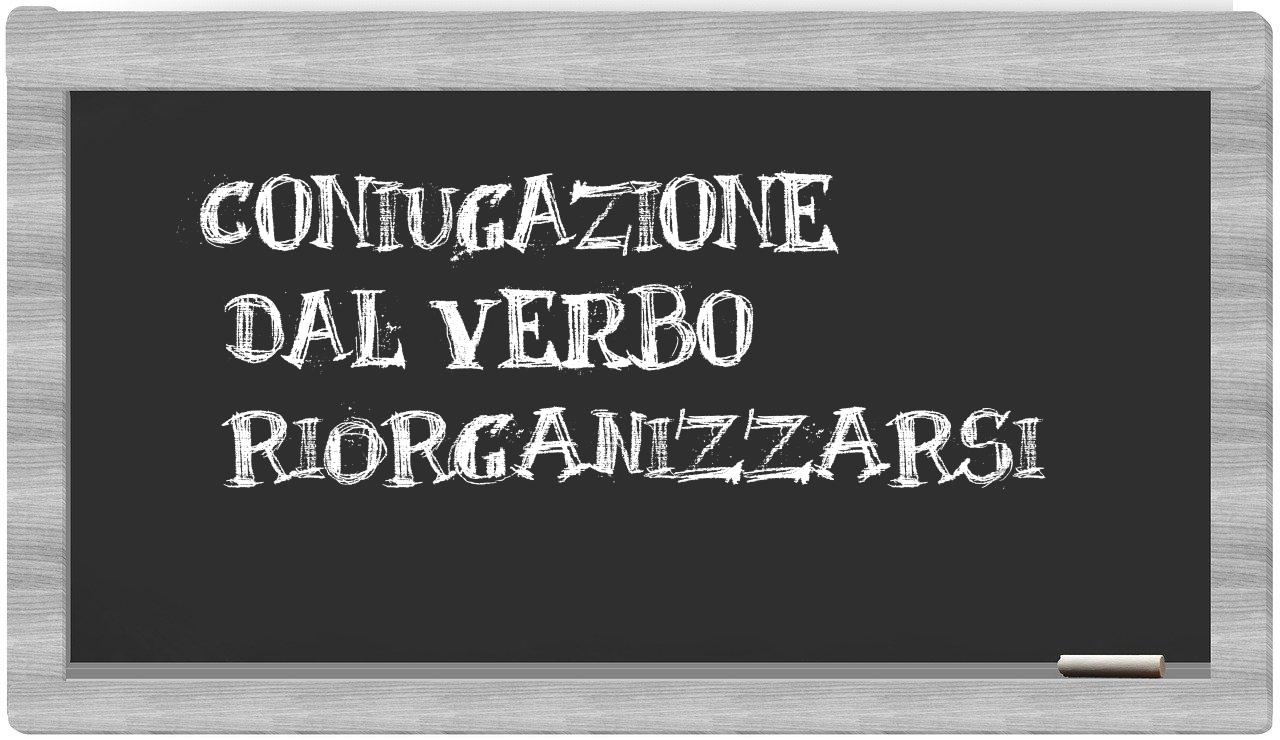 ¿riorganizzarsi en sílabas?