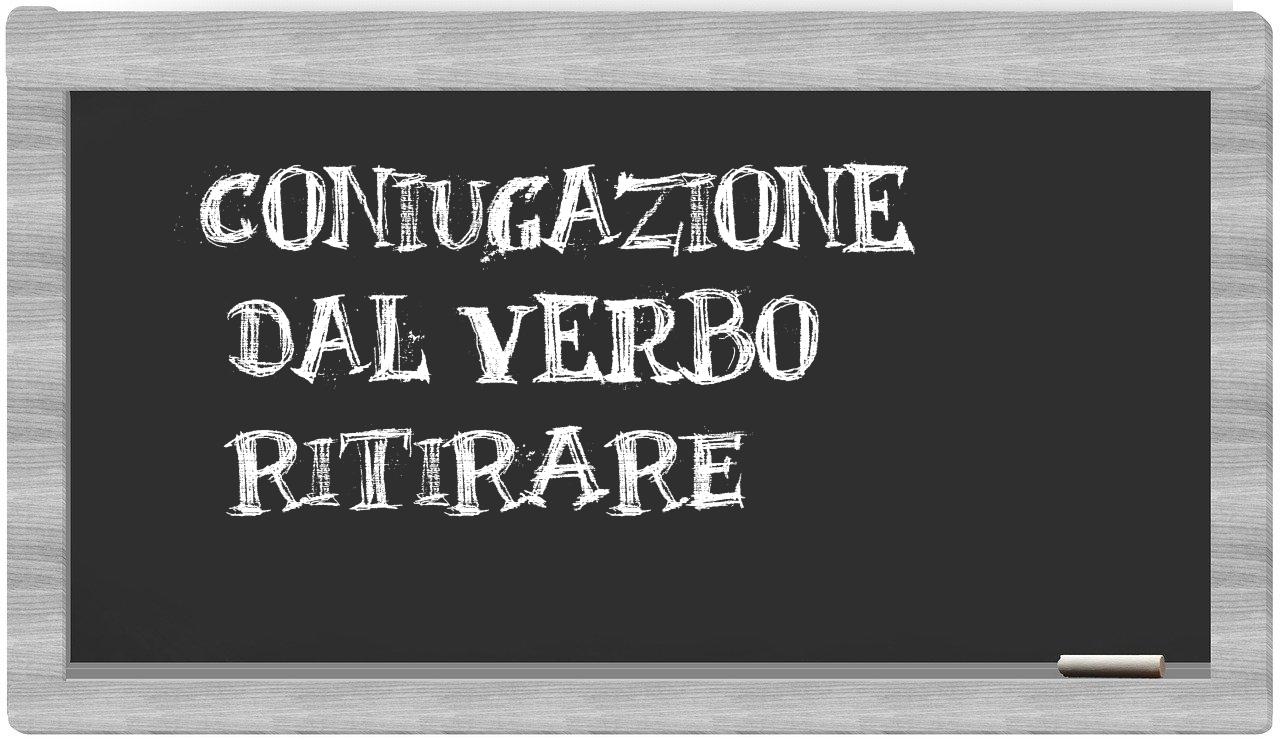 ¿ritirare en sílabas?