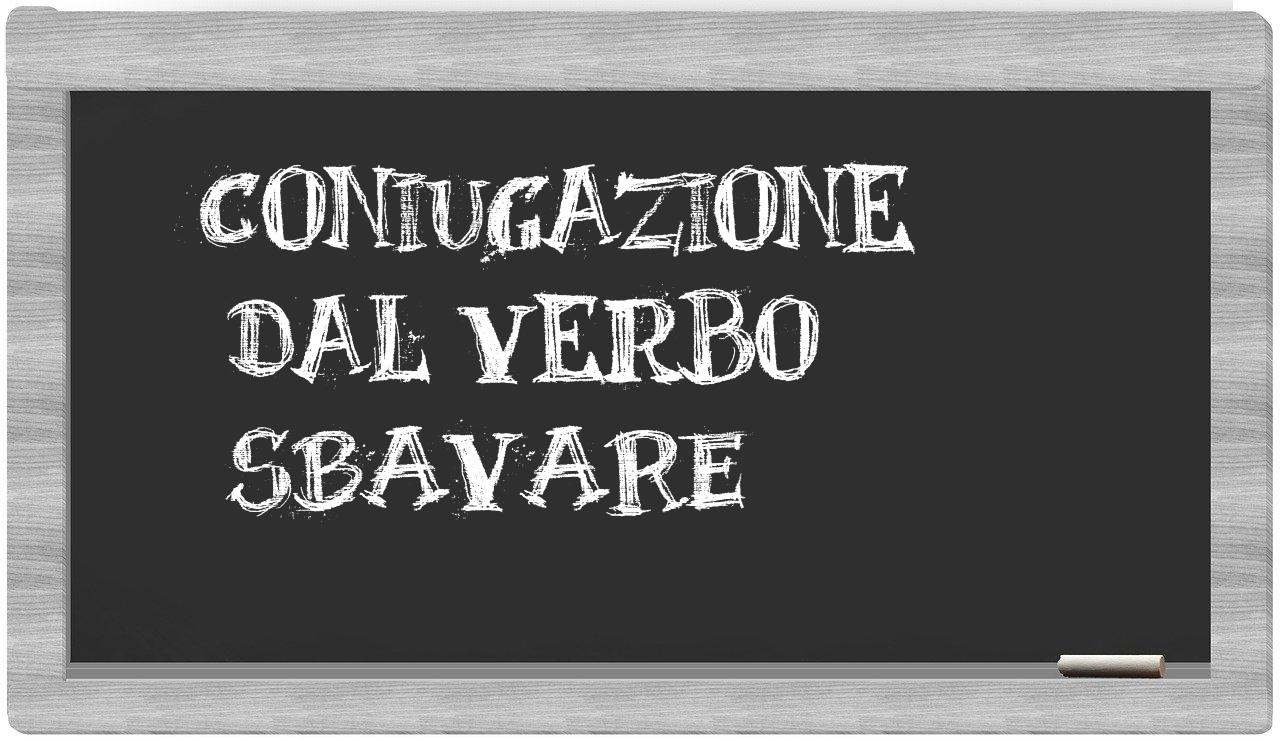 ¿sbavare en sílabas?