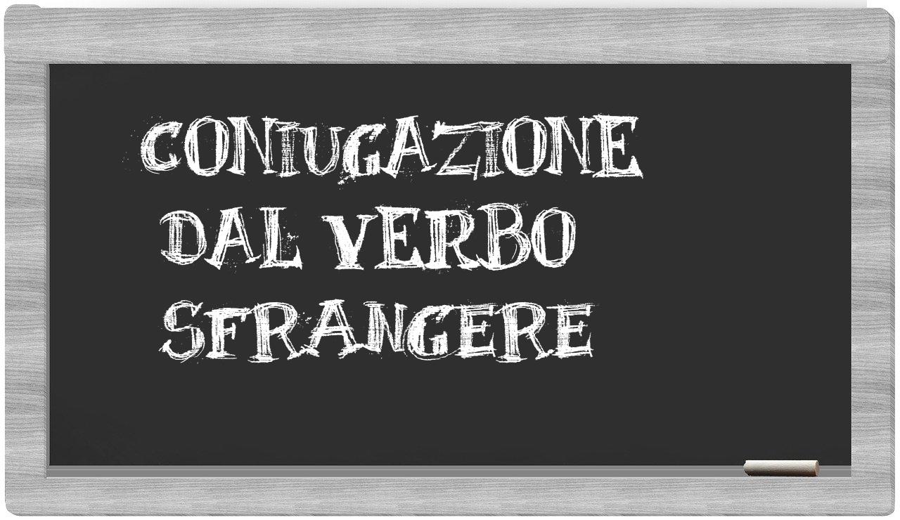 ¿sfrangere en sílabas?