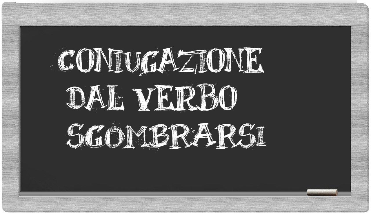 ¿sgombrarsi en sílabas?