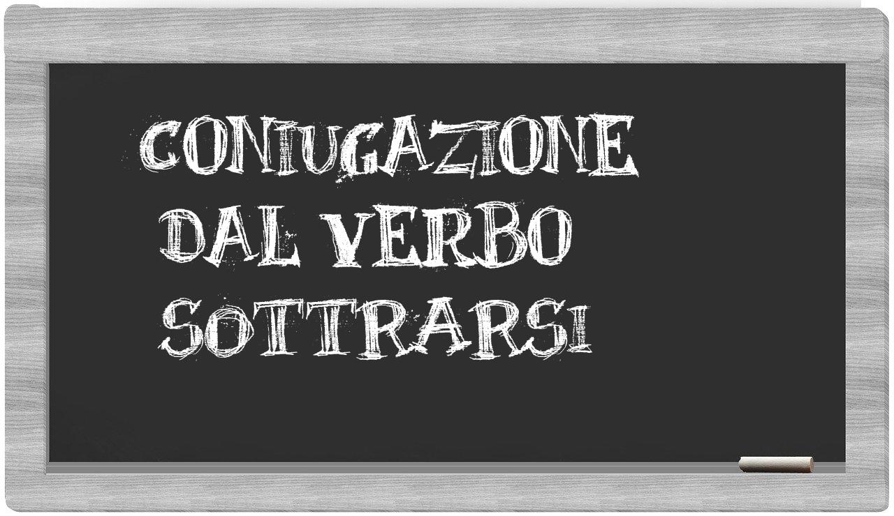 ¿sottrarsi en sílabas?