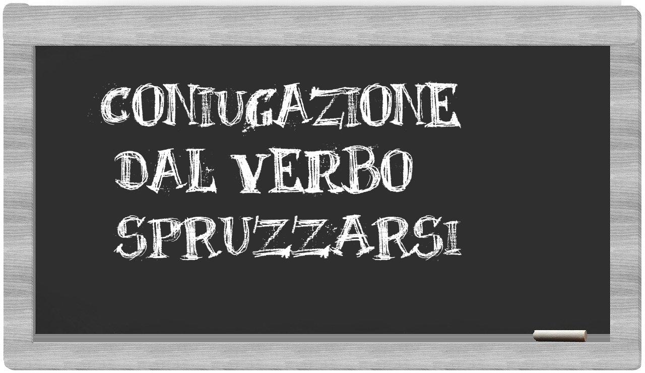 ¿spruzzarsi en sílabas?
