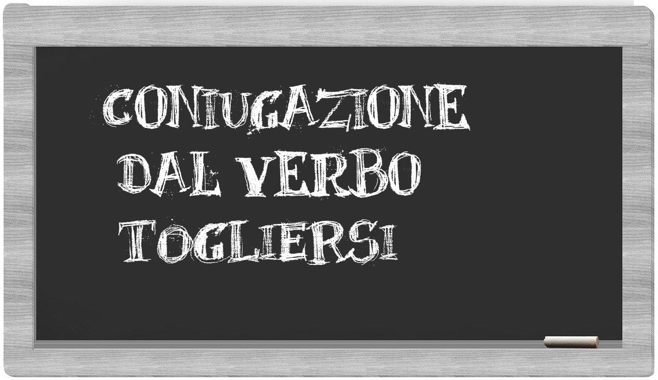 ¿togliersi en sílabas?