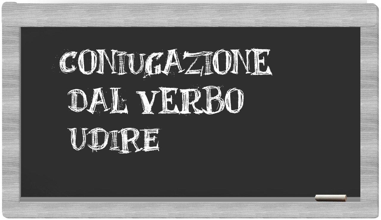 ¿udire en sílabas?